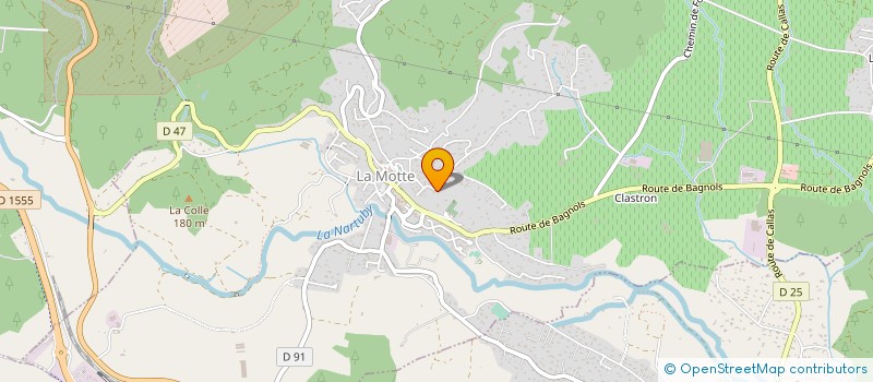 localisation de l'entreprise BRANCHES ET VERT à LA MOTTE