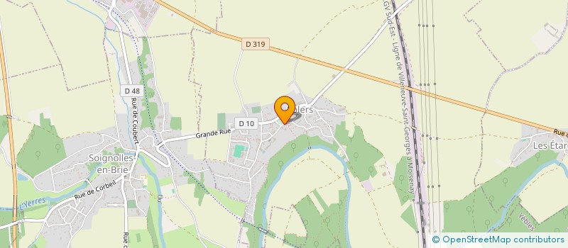 localisation de l'entreprise BRANCHES & JARDINS  SOLERS