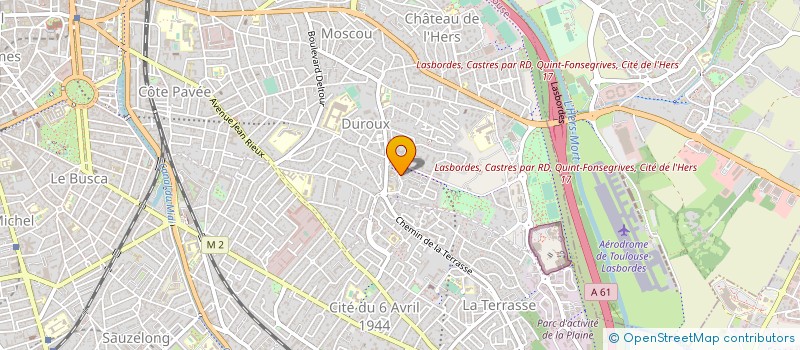 localisation de l'entreprise BRANCOURD CONSULTING INTERNATIONAL à TOULOUSE