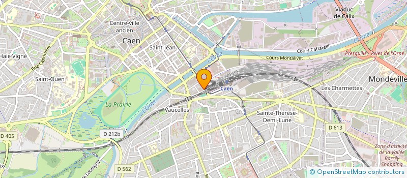 localisation de l'entreprise BRANCQ CONSTRUCTIONS à CAEN