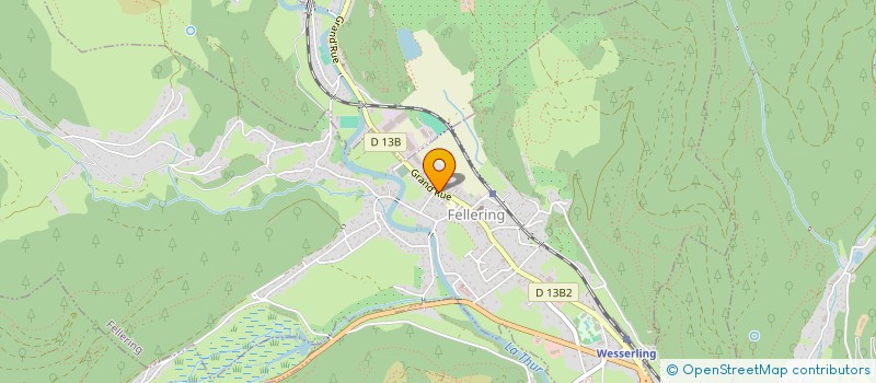 localisation de l'entreprise BRAND  FELLERING