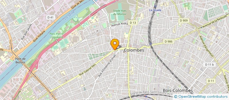 localisation de l'entreprise BRAND ANNEZIN à COLOMBES