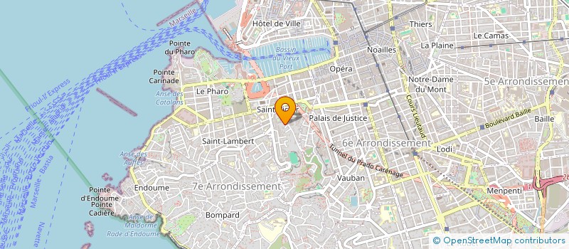 localisation de l'entreprise BRAND CONTENTE à MARSEILLE