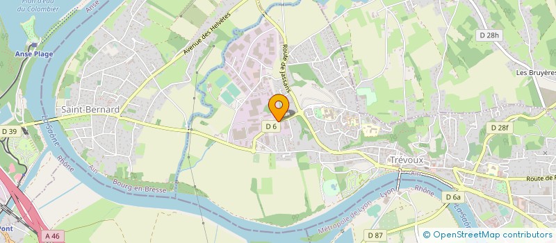 localisation de l'entreprise BRAND FRANCE SAS à TREVOUX