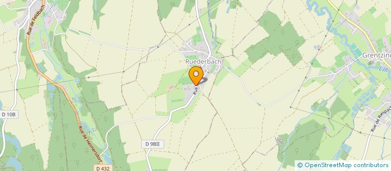 localisation de l'entreprise BRAND FREDERIC  RUEDERBACH