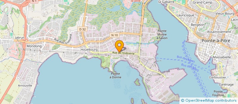 localisation de l'entreprise BRAND IMMOBILER à BAIE-MAHAULT