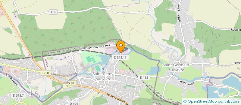 localisation de l'entreprise BRAND MEDICAL DIFFUSION à SAINT-REMY-SUR-AVRE