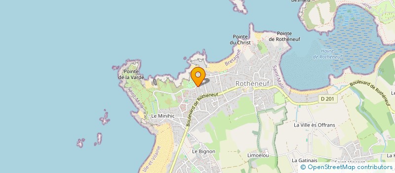 localisation de l'entreprise BRAND STORM à SAINT-MALO