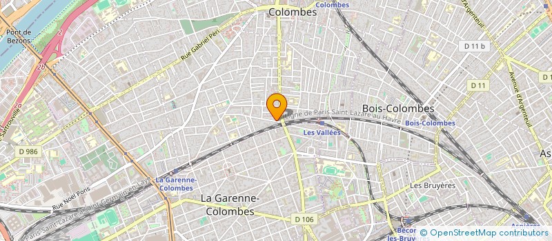 localisation de l'entreprise BRANDAI CONSULTING  COLOMBES