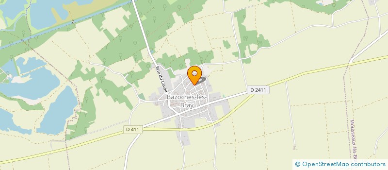 localisation de l'entreprise BRANDALAC  BAZOCHES-LES-BRAY