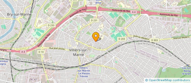 localisation de l'entreprise BRANDBOOSTER à VILLIERS-SUR-MARNE