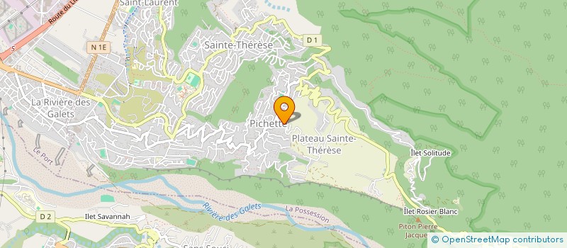 localisation de l'entreprise BRANDBOX à LA POSSESSION
