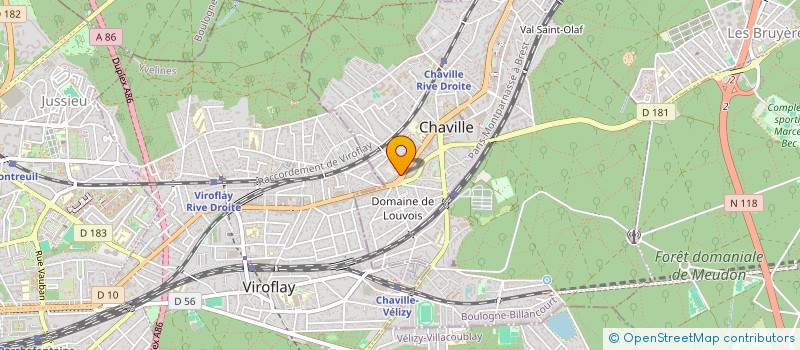 localisation de l'entreprise BRANDERS MEYNADIER  CHAVILLE