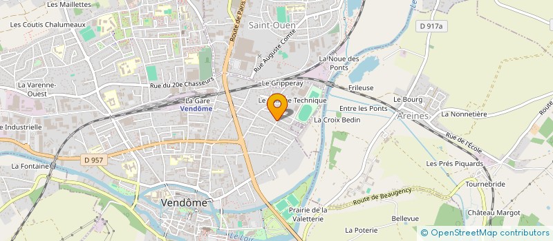 localisation de l'entreprise BRANDIOZ  VENDOME