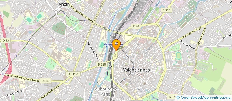 localisation de l'entreprise BRANDLICOM  VALENCIENNES