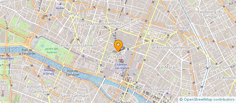 localisation de l'entreprise BRANDO à PARIS