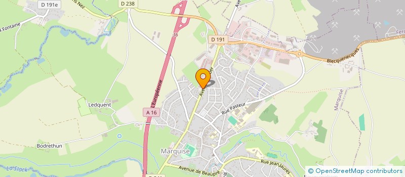 localisation de l'entreprise BRANDONT  MARQUISE