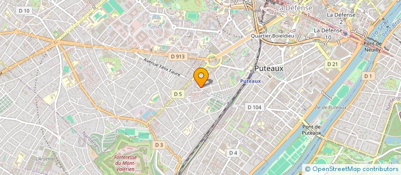 localisation de l'entreprise BRANDS 4 TRADE  PUTEAUX