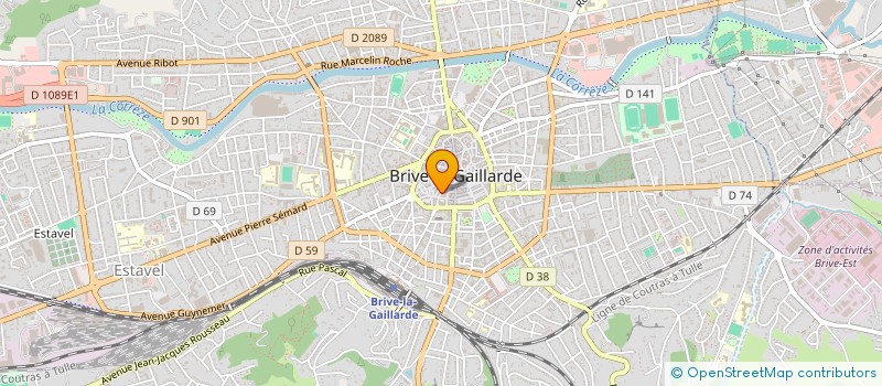 localisation de l'entreprise BRANDS & BROTHERS  BRIVE-LA-GAILLARDE