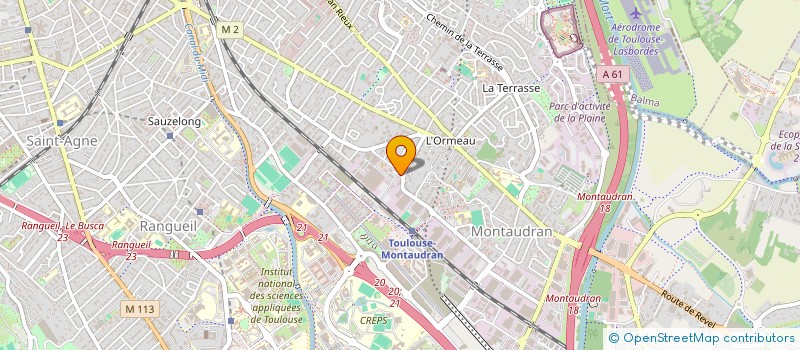 localisation de l'entreprise BRANDS & COMPAGNIE à TOULOUSE