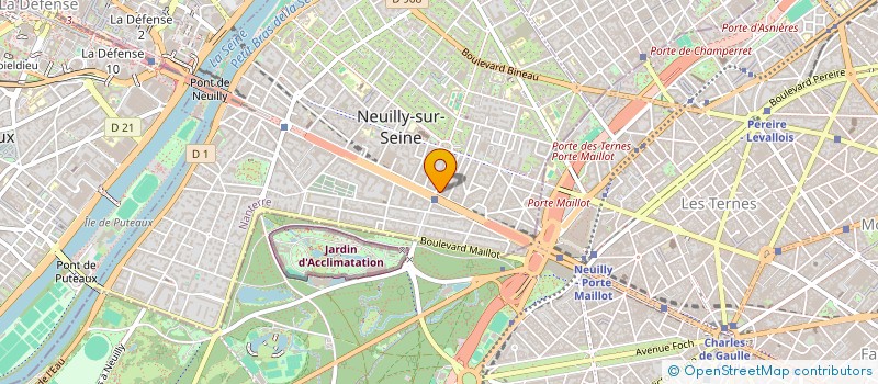 localisation de l'entreprise BRANDSTROM à NEUILLY-SUR-SEINE