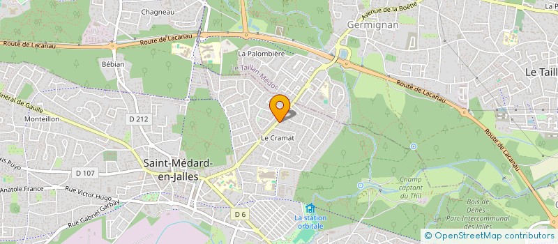 localisation de l'entreprise BRANEMARK  SAINT-MEDARD-EN-JALLES