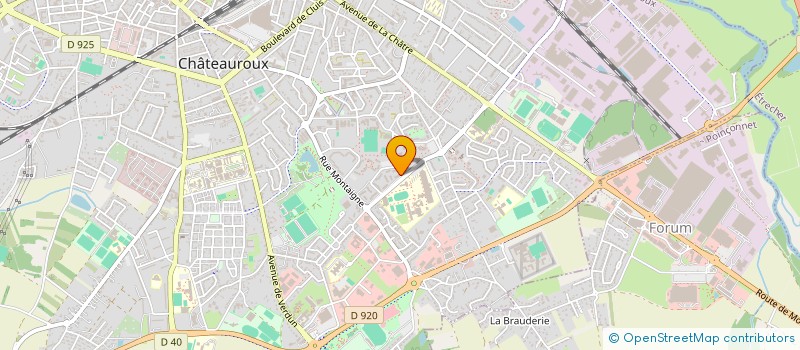 localisation de l'entreprise BRANGEARD EMMANUEL à CHATEAUROUX