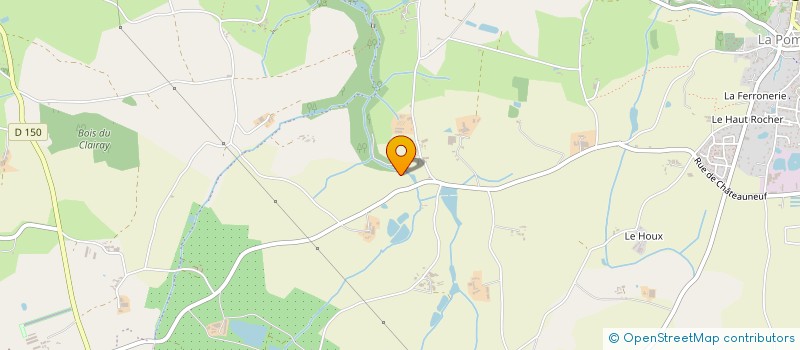 localisation de l'entreprise BRANGEON ECOTRI à MAUGES-SUR-LOIRE