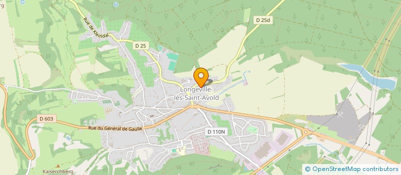 localisation de l'entreprise BRANJO 1  LONGEVILLE-LES-SAINT-AVOLD