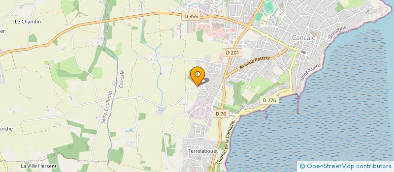 localisation de l'entreprise BRANJO IMMO  CANCALE