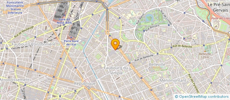 localisation de l'entreprise BRANKO 2000 à PARIS
