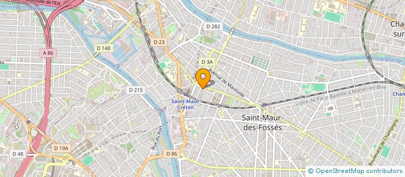 localisation de l'entreprise BRANKS à SAINT-MAUR-DES-FOSSES