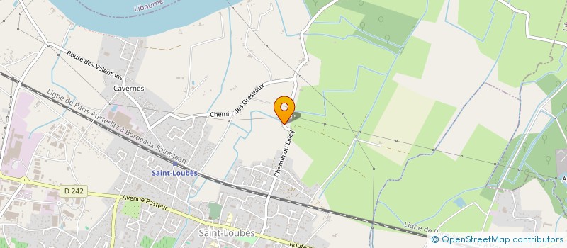 localisation de l'entreprise BRANNE E.ROY  SAINT-LOUBES