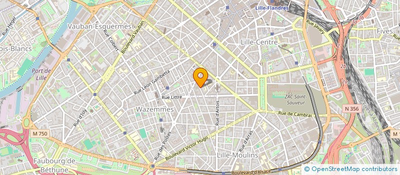 localisation de l'entreprise BRANQ'ART à LILLE