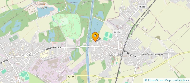 localisation de l'entreprise BRANQUART HOLDING  PONT-A-VENDIN