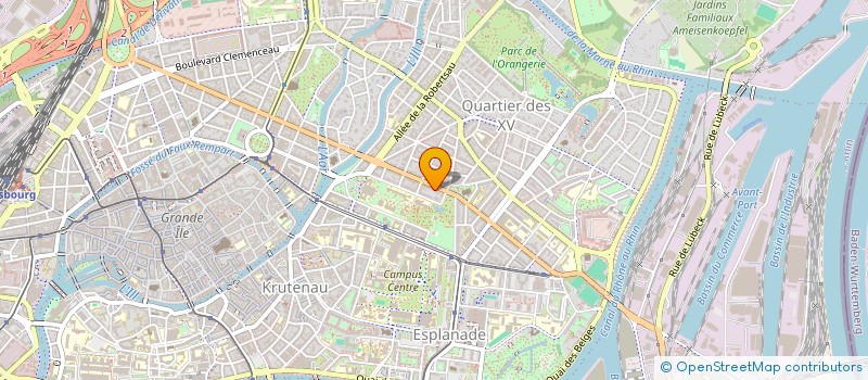 localisation de l'entreprise BRANT FORET NOIRE SCI à STRASBOURG