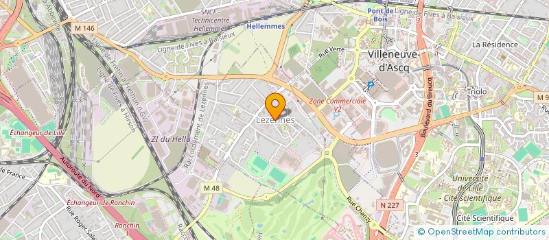 localisation de l'entreprise BRANT INDUSTRIE à LILLE