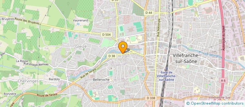 localisation de l'entreprise BRANTUT IMMOBILIER  GLEIZE