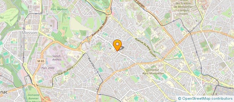localisation de l'entreprise BRANY à MONTPELLIER