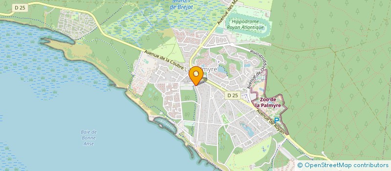 localisation de l'entreprise BRAQUET SARL  SAINT-AUGUSTIN