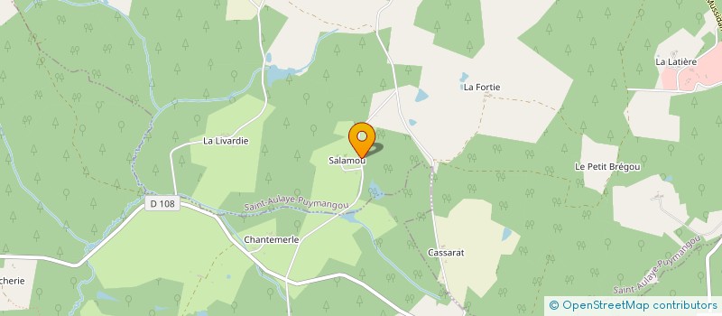 localisation de l'entreprise BRARD à SAINT PRIVAT EN PERIGORD