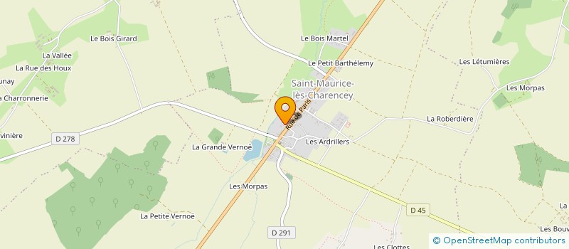 localisation de l'entreprise BRARD à CHARENCEY