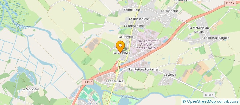 localisation de l'entreprise BRARD LES MESANGES  SAINT-PHILBERT-DE-GRAND-LIEU