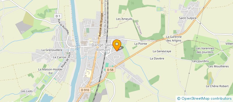 localisation de l'entreprise BRARIMMO2020 à DANGE-SAINT-ROMAIN