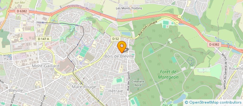 localisation de l'entreprise BRAS TENDUS  LE HAVRE