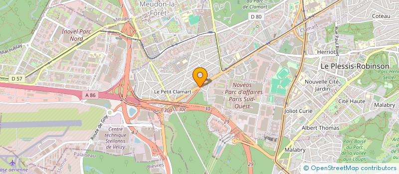 localisation de l'entreprise BRASAO CLAMART à CLAMART