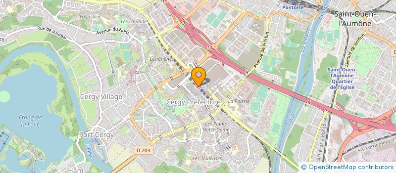 localisation de l'entreprise BRASCO CERGY  CERGY