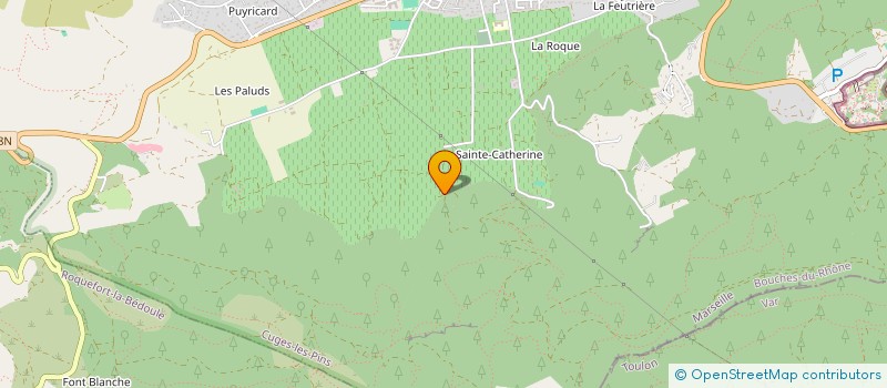 localisation de l'entreprise BRASERO GAULOIS  CUGES-LES-PINS