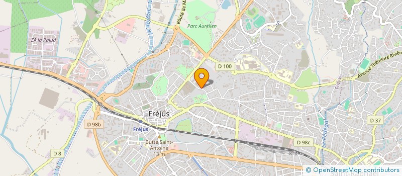 localisation de l'entreprise BRASHERO à FREJUS