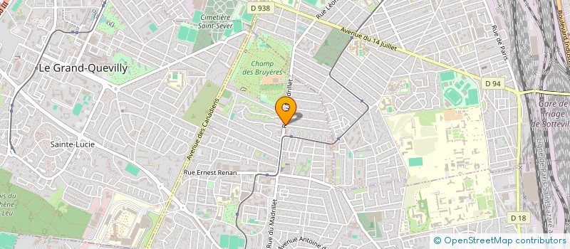 localisation de l'entreprise BRASIL PARIS  SAINT-ETIENNE-DU-ROUVRAY